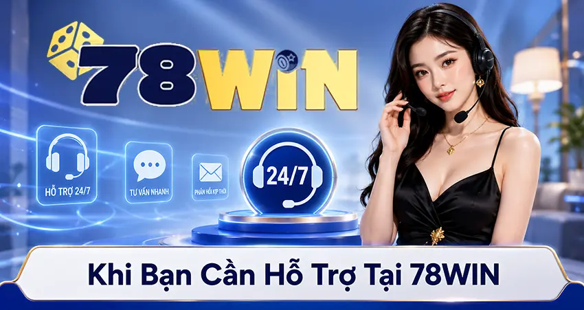 Khi Bạn Cần Hỗ Trợ Tại 78WIN